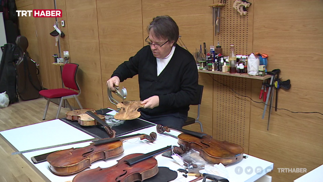 Cumhurbaşkanlığı Senfoni Orkestrası enstrümanları Ziya Devletşah'a emanet